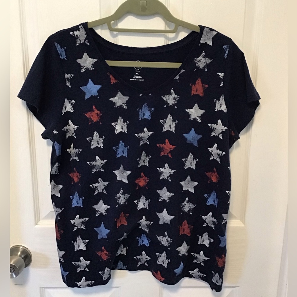 St. John’s Bay Patriotic Tee. PL